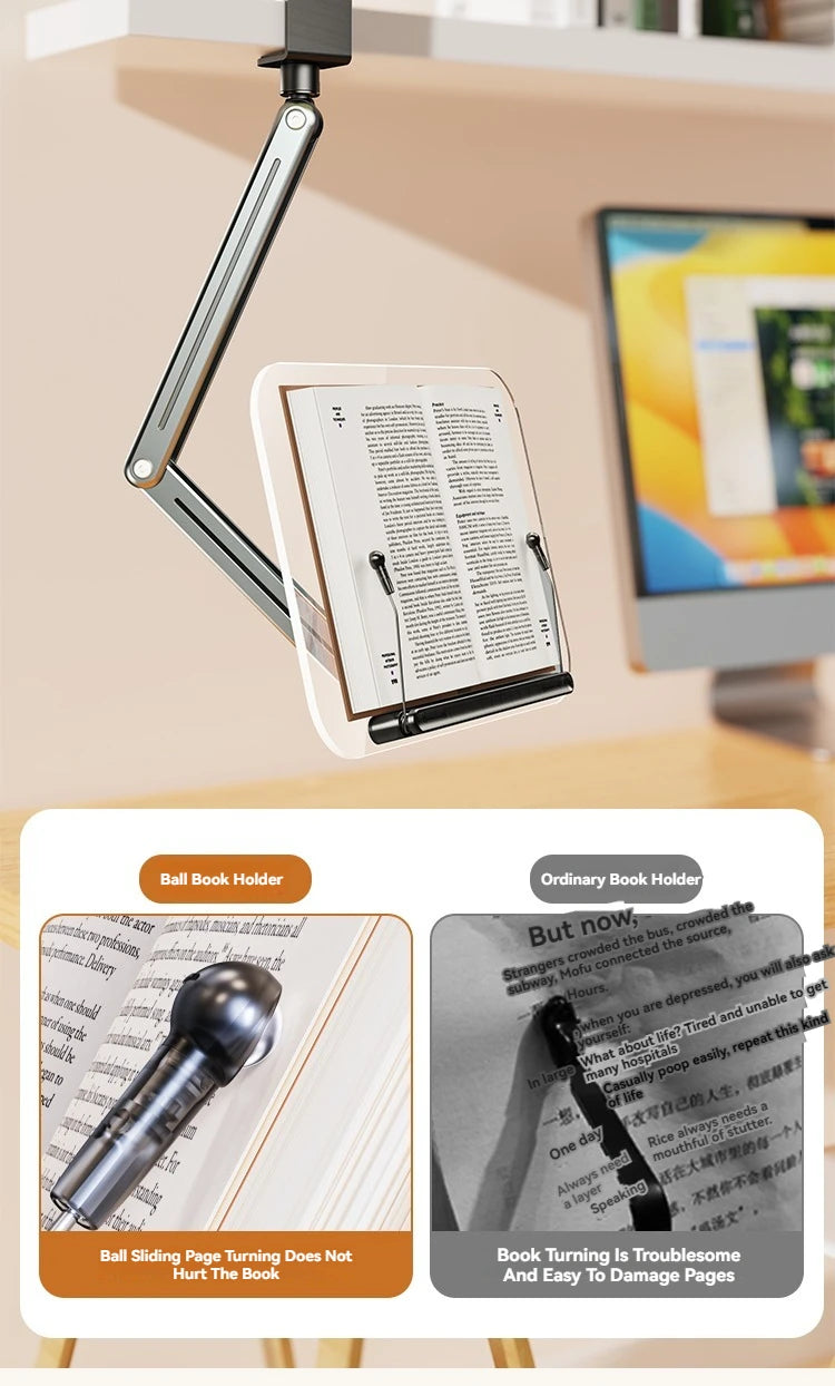 360° Rotating Laptop Stand – Adjustable & Foldable Aluminium Holder