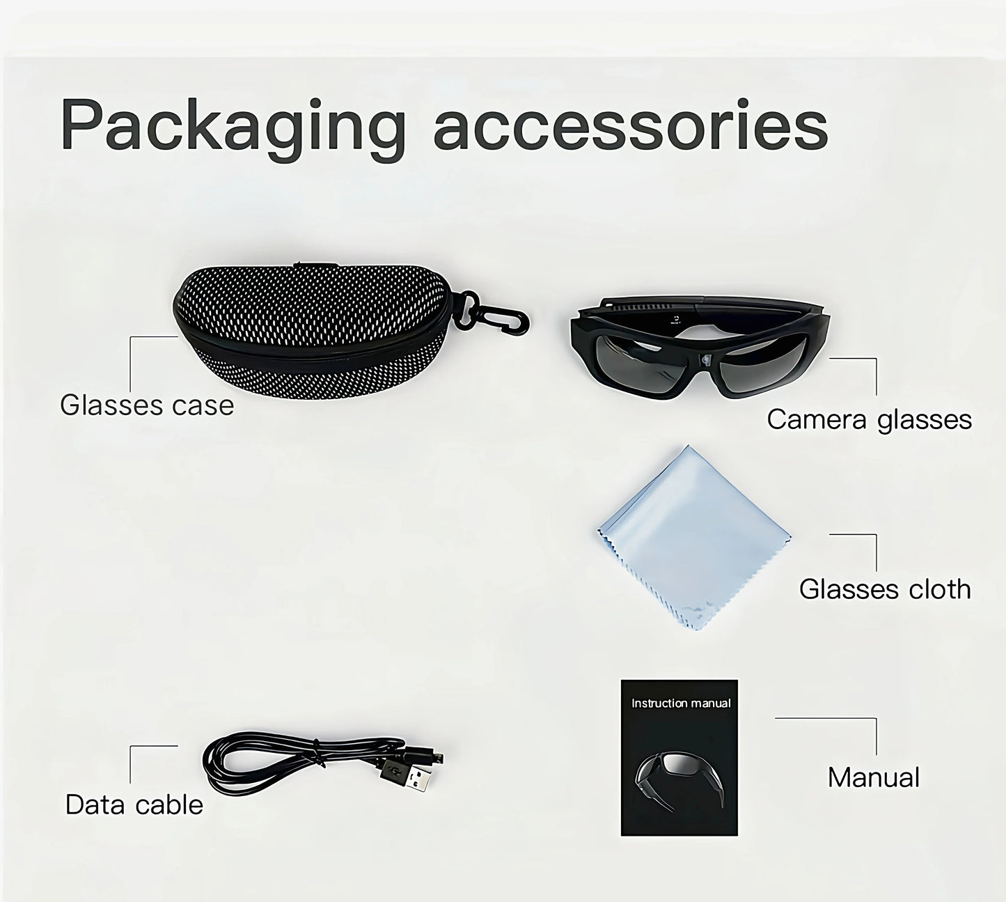 4K HD Camera Glasses - G08