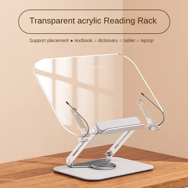Adjustable Aluminium Book Stand with Various Heights and Angles