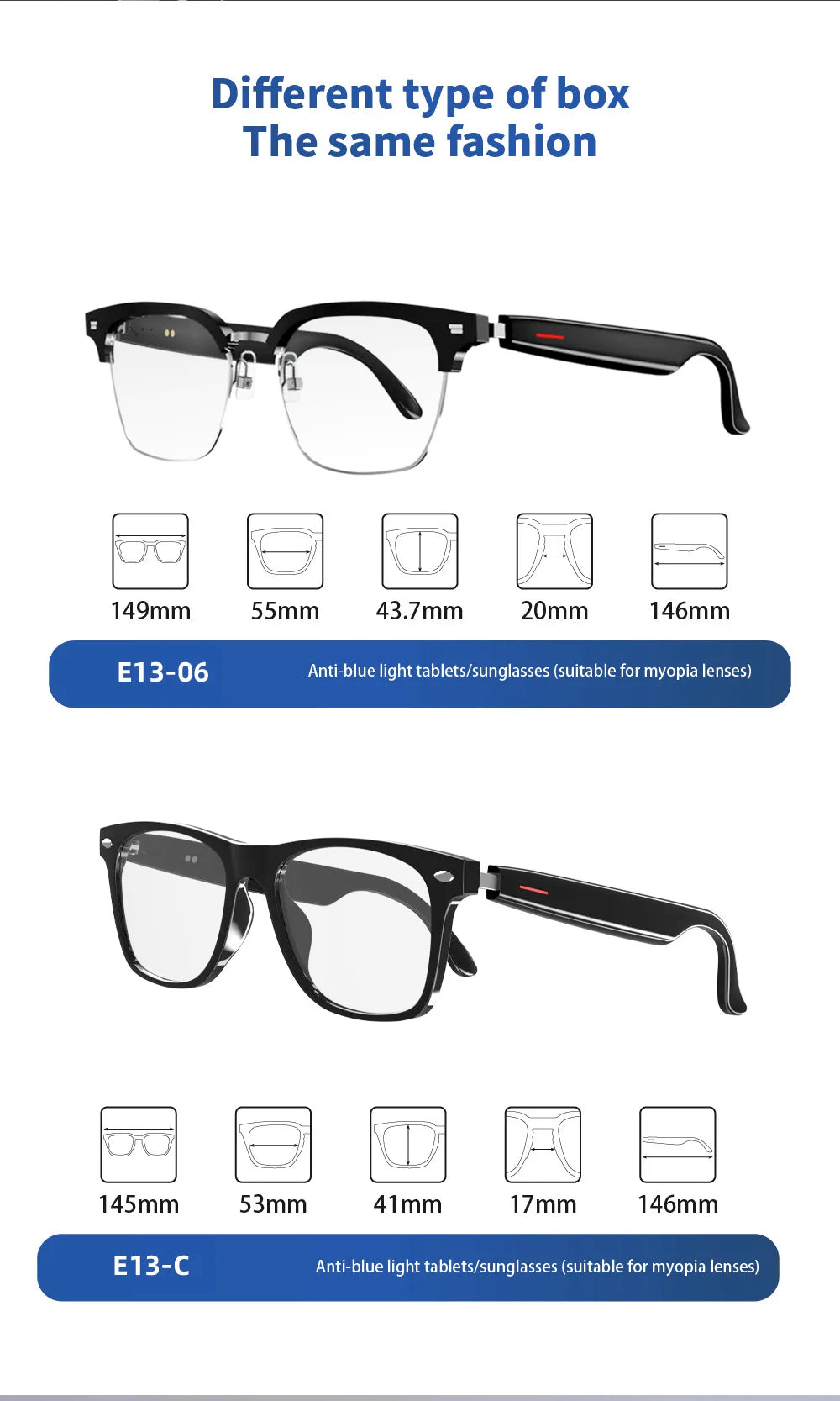 2-in-1 Smart Glasses - G03