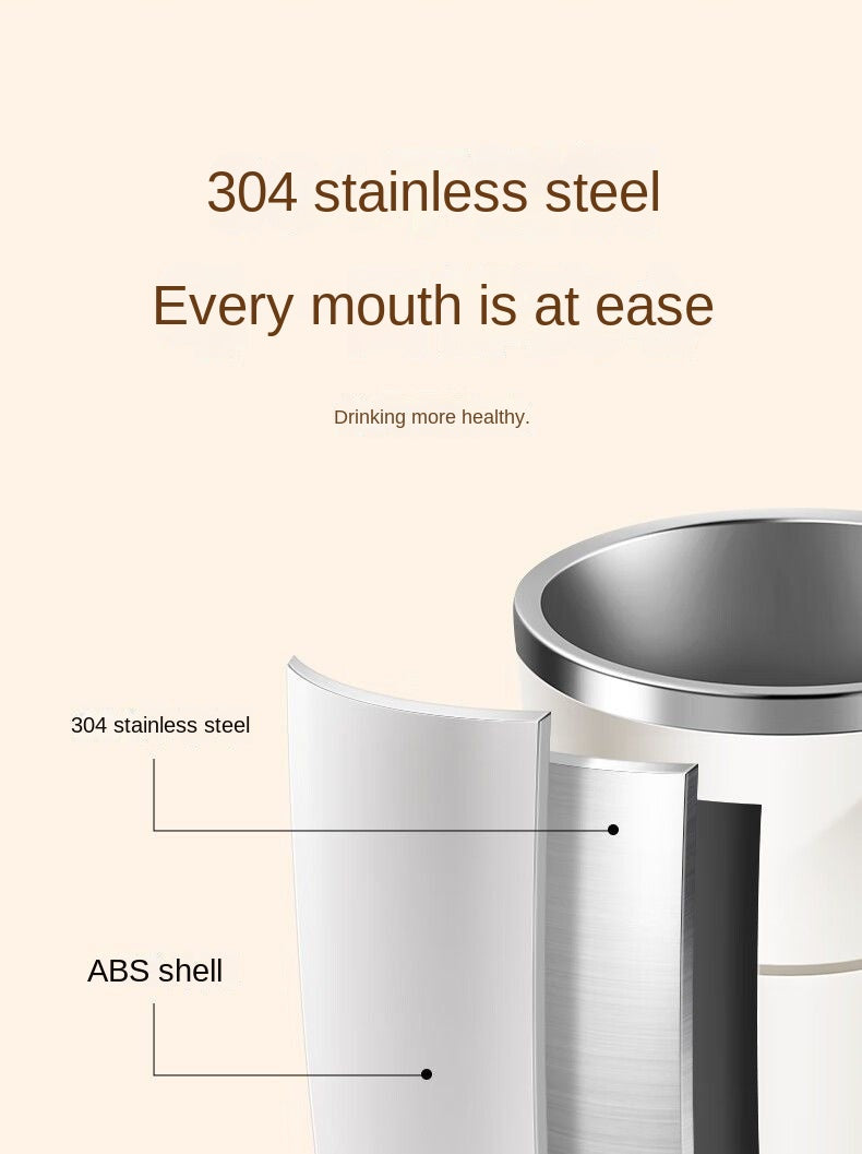 Auto-Stirring Coffee Cup – IP67 Waterproof, BPA-Free, Magnetic Mixing