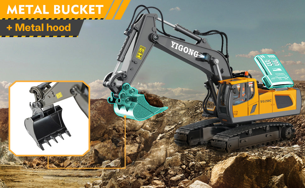 New Drift RC 4x4 Off-Road Excavator – Ultimate Stunt & Crawler Toy