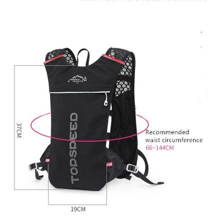 5L Ultralight Hydration Vest – Trail Running & Cycling Pack w/ 500ml Bottle