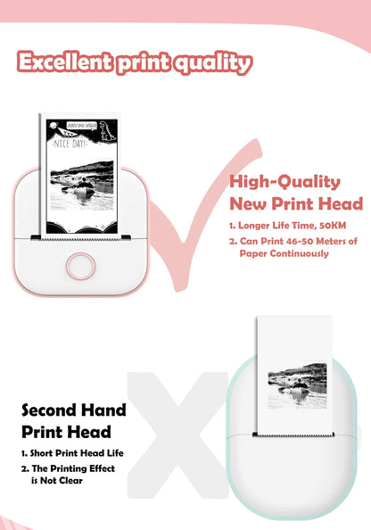 T02 Mini Bluetooth Thermal Printer