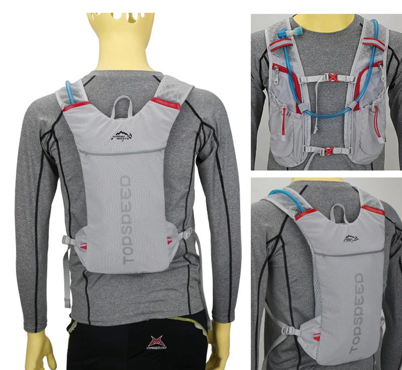5L Ultralight Hydration Vest – Trail Running & Cycling Pack w/ 500ml Bottle