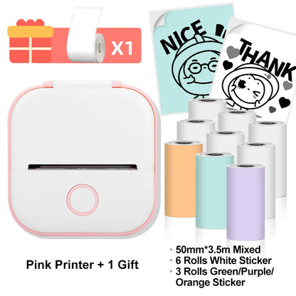 T02 Portable Mini Thermal Printer