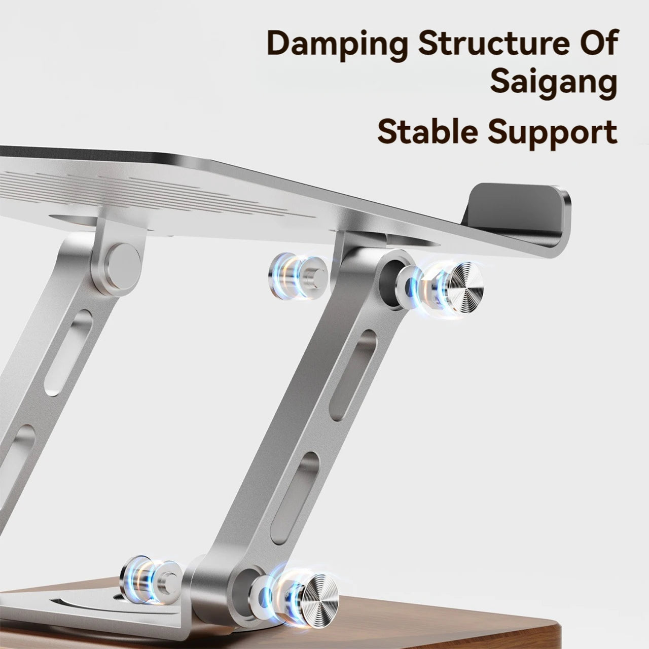 Universal 360° Rotating Wooden Stand – Adjustable Holder for iPad, Tablets, Smartphones, E-Readers & More