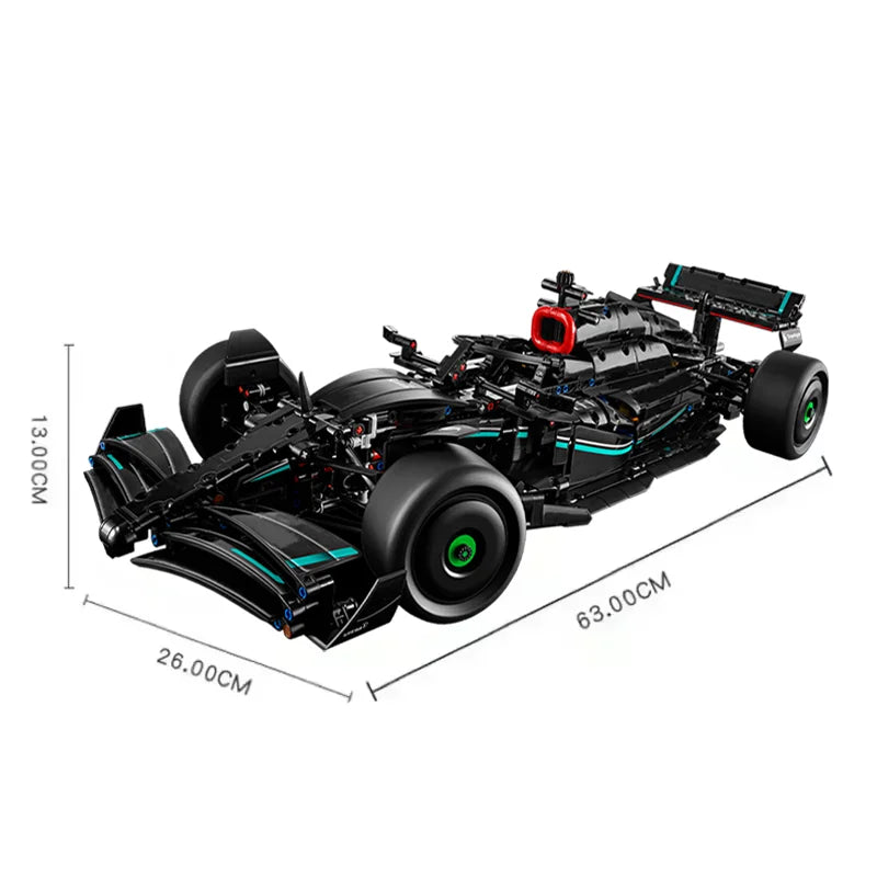 F1 W14 Racing Car Building Kit – 1642Pcs