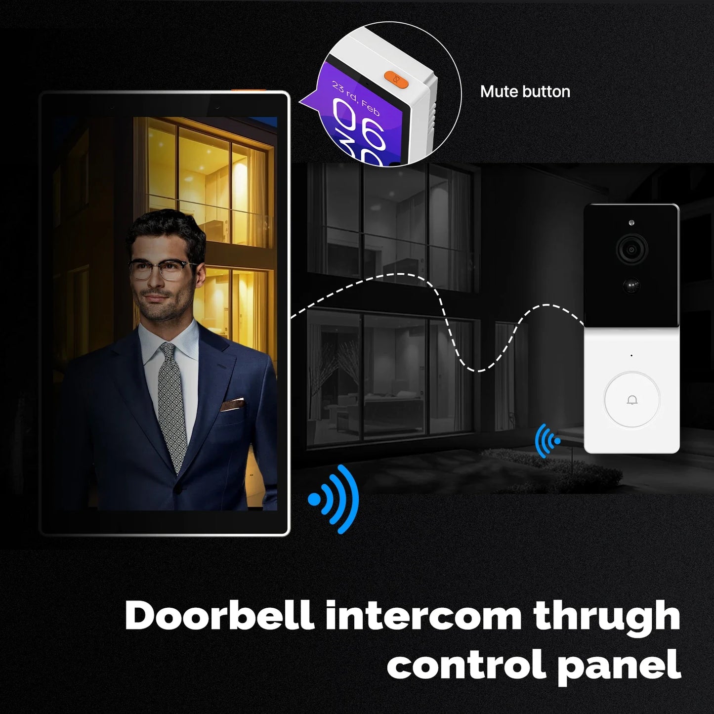 MOES 5" Smart Touch Panel – Voice Control with Alexa, ZigBee Hub & Scene Control