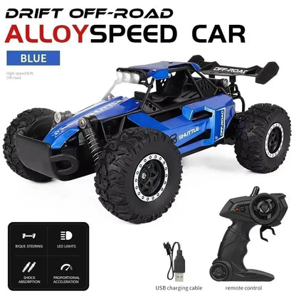 20KM/H High-Speed RC Drift Car – 2WD Off-Road Monster Truck