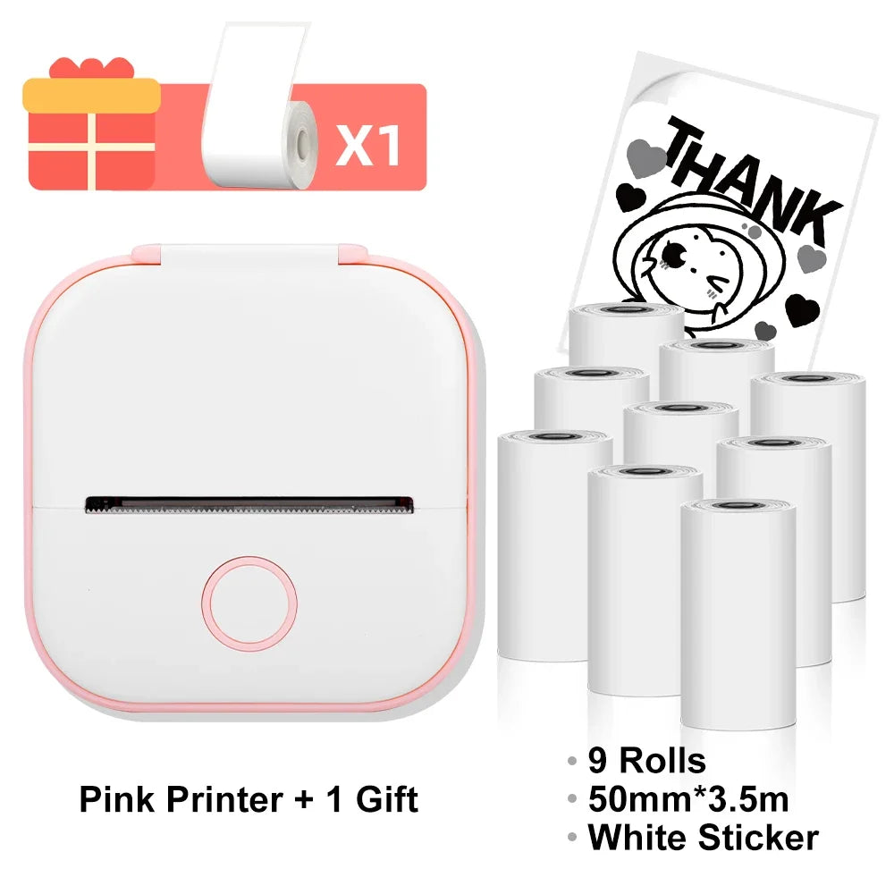 T02 Mini Bluetooth Thermal Printer