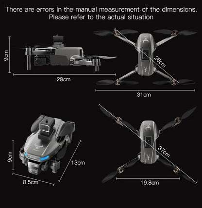 SG901 Brushless Drone – Professional 8K HD Aerial Photography
