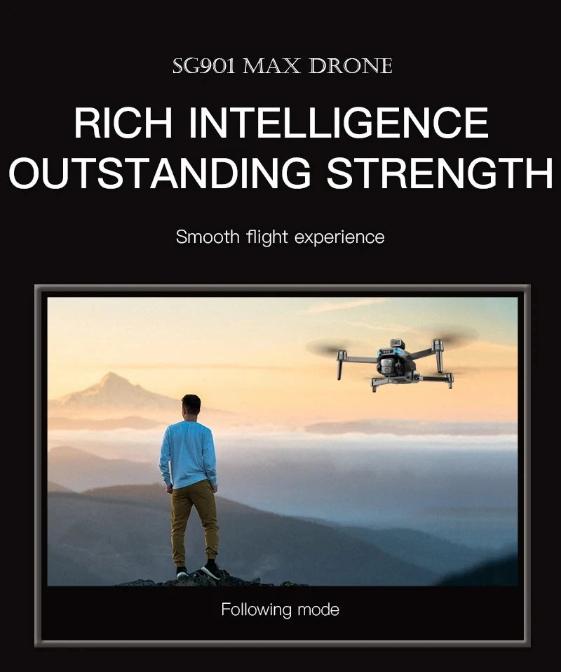 SG901 Brushless Drone – Professional 8K HD Aerial Photography
