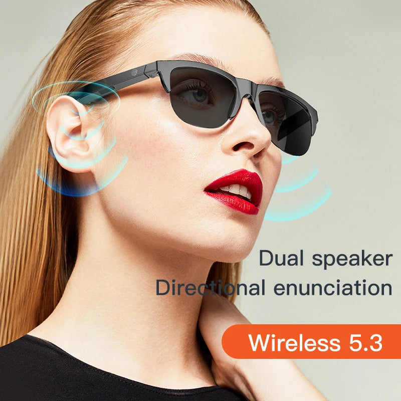 Xiaomi MIJIA Smart Glasses – Bluetooth Calls, Hi-Fi Audio, UV Protection