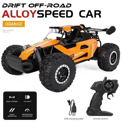 20KM/H High-Speed RC Drift Car – 2WD Off-Road Monster Truck