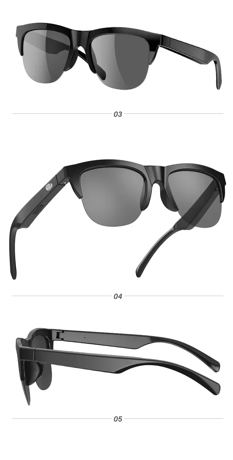 Xiaomi MIJIA Smart Glasses – Bluetooth Calls, Hi-Fi Audio, UV Protection