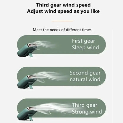 Ultra-Quiet Mini Bladeless Fan