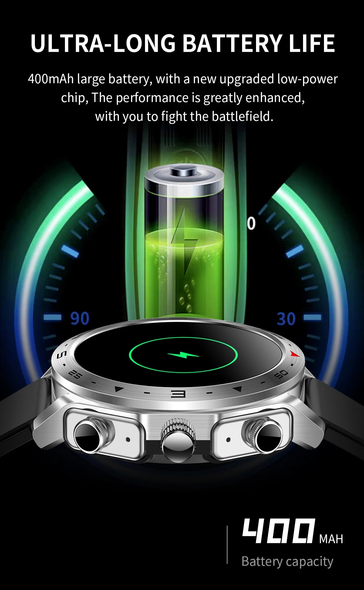New Smart Watch & Bluetooth Earbuds 2-in-1