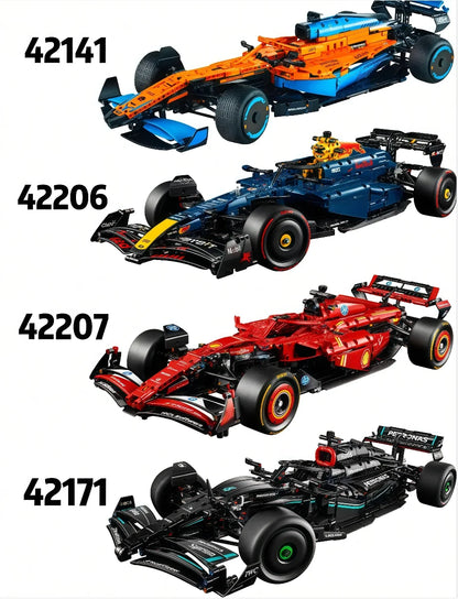2025 New F1 Racing Series – Build & Play Set