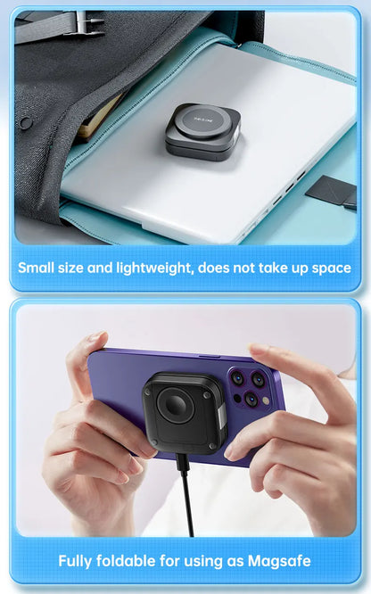 Ultimate 3-in-1 Foldable Magnetic Wireless Charger for Apple Devices