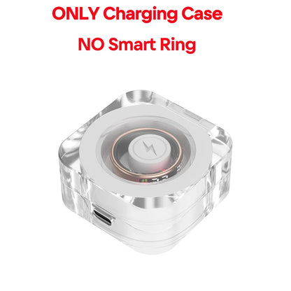 SR08 Smart Ring: Health Monitor with LED Display & 5ATM Waterproof