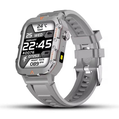 2025 Military Style Smartwatch: GPS, Waterproof, Bluetooth Call