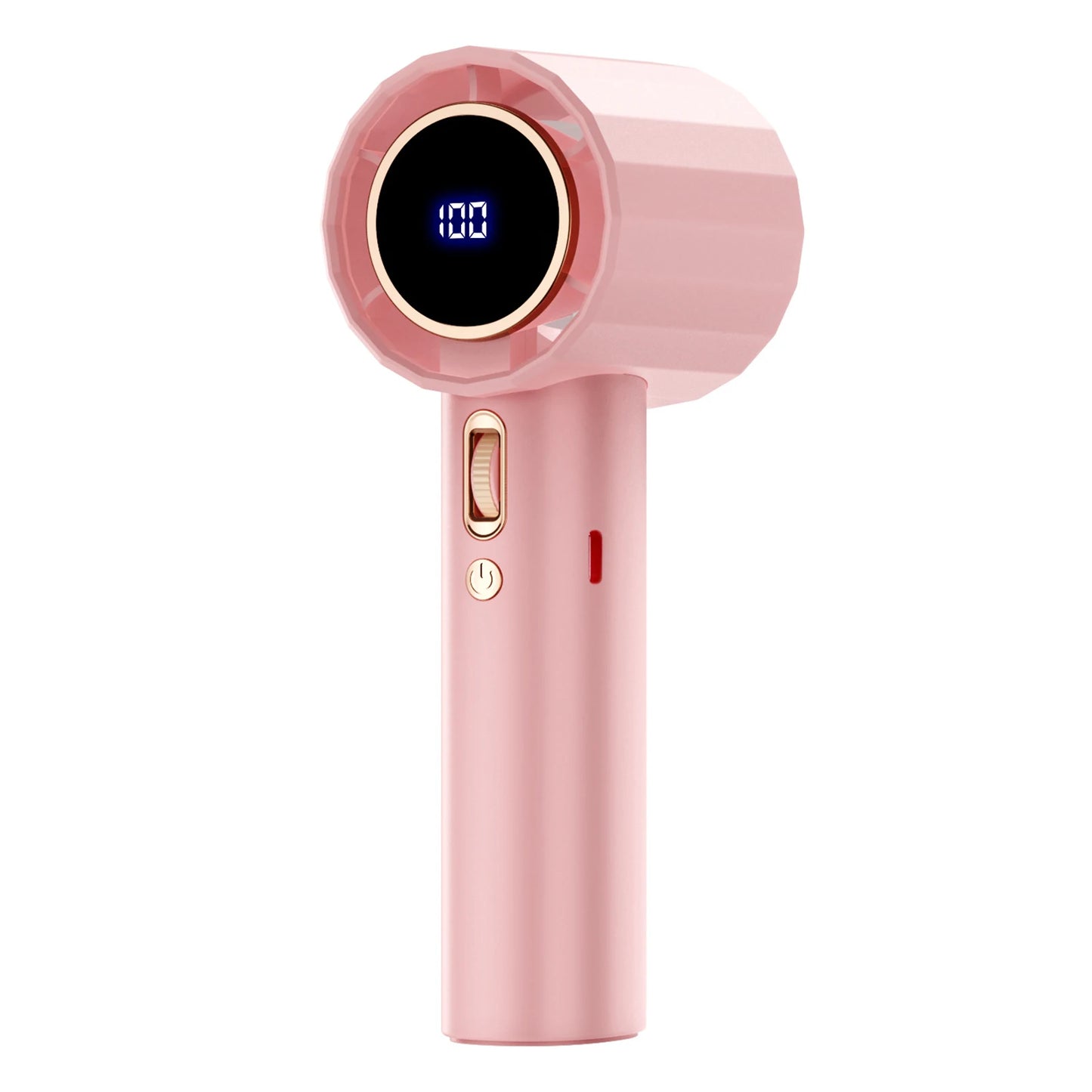 Ultralight Cooling Fan – Adjustable 100 Speeds, Low Noise, LED Display