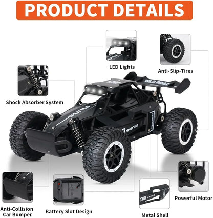 20KM/H High-Speed RC Drift Car – 2WD Off-Road Monster Truck