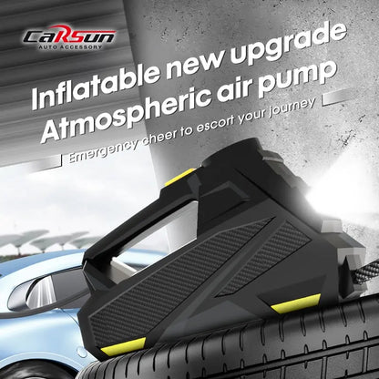 150PSI Corded Car Air Pump – Fast 12V Tire Inflator