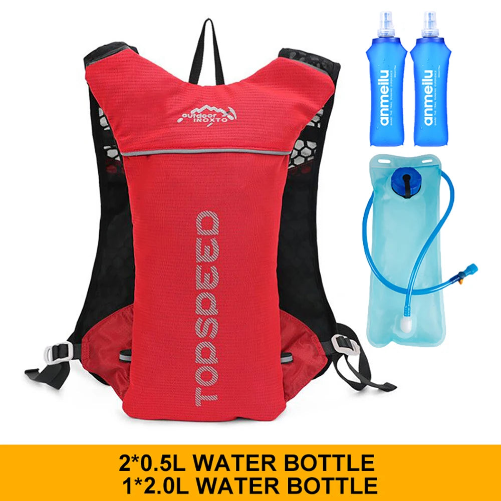 5L Ultralight Hydration Vest – Trail Running & Cycling Pack w/ 500ml Bottle