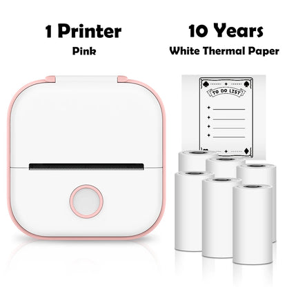 T02 Mini Bluetooth Thermal Printer