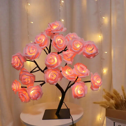 24-LED USB Flower Fairy Light – Enchanted Glow for Bedrooms, Weddings & Festive Ambiance