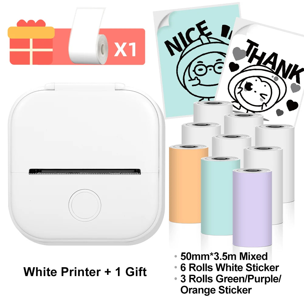 T02 Portable Mini Thermal Printer
