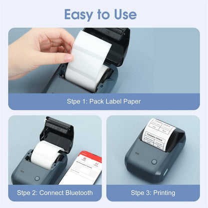 Mini Portable Thermal Printer – Pocket-Sized
