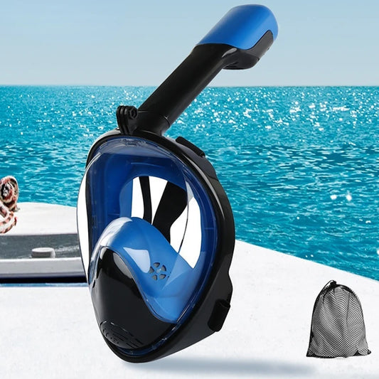 Underwater Anti-Fog Full Face Snorkel Mask