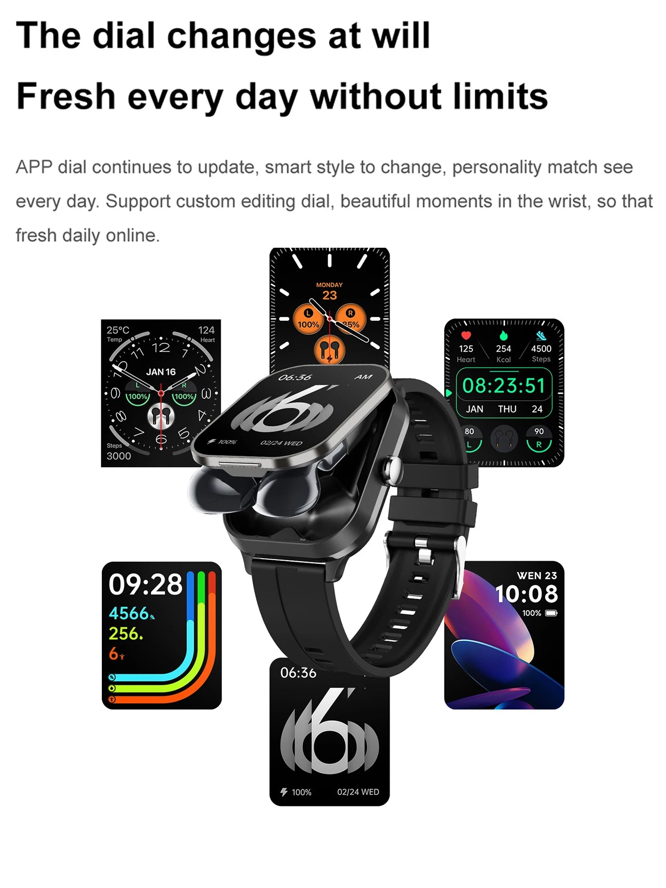 Smart Watch 2.01" HD Large Screen