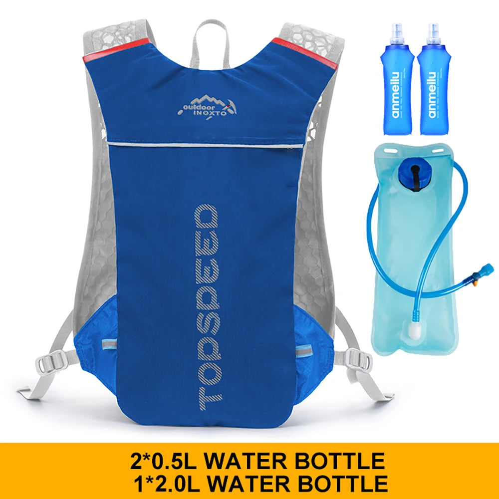 5L Ultralight Hydration Vest – Trail Running & Cycling Pack w/ 500ml Bottle
