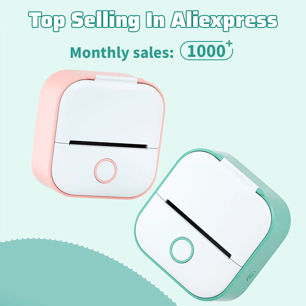 T02 Portable Mini Thermal Printer
