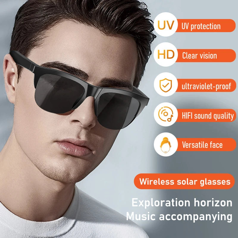 Xiaomi MIJIA Smart Glasses – Bluetooth Calls, Hi-Fi Audio, UV Protection