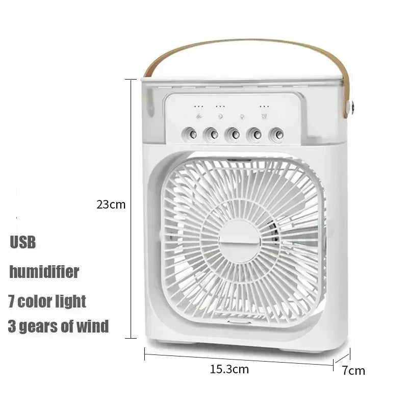 3-in-1 Smart Air Cooler – Portable AC, Humidifier & Night Light