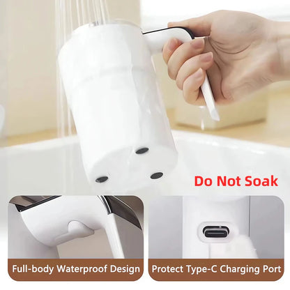 Auto-Stirring Coffee Cup – IP67 Waterproof, BPA-Free, Magnetic Mixing