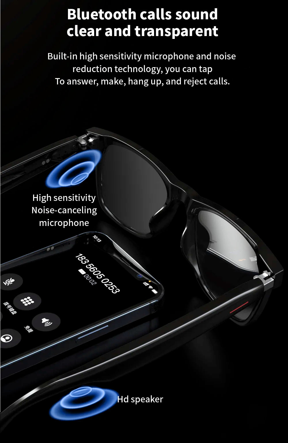 2-in-1 Smart Glasses - G03