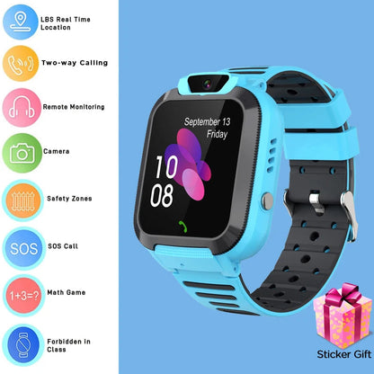4G Kids Smart Watch – GPS, Camera, Waterproof & SOS Calls