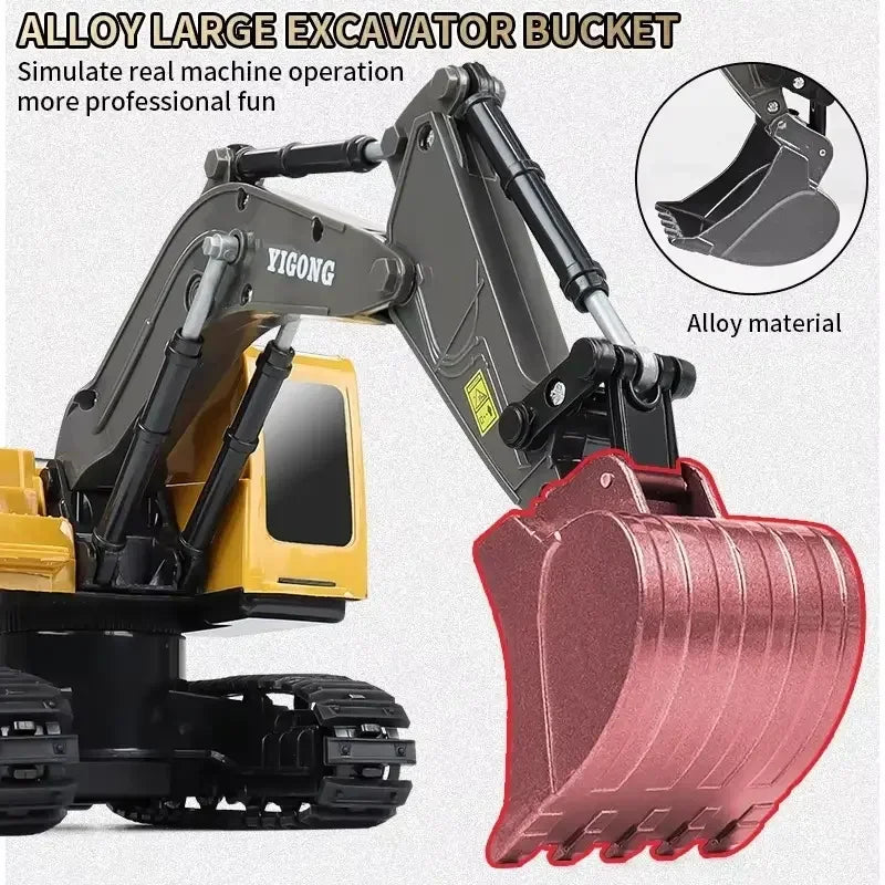 New Drift RC 4x4 Off-Road Excavator – Ultimate Stunt & Crawler Toy