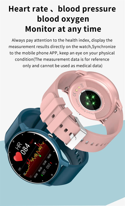 LIGE ZL02 Smartwatch – Touch Screen, Bluetooth Calls, IP67 Waterproof