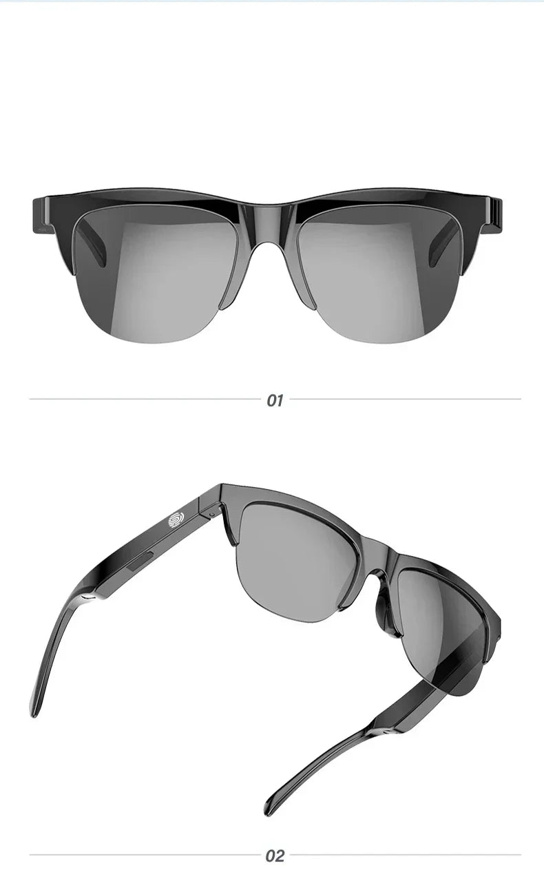 Xiaomi MIJIA Smart Glasses – Bluetooth Calls, Hi-Fi Audio, UV Protection