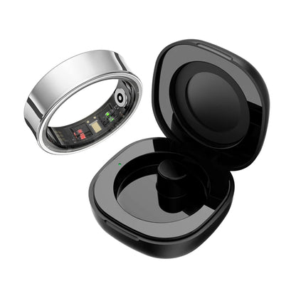 R09 Health Smart Ring – Heart Rate, SpO₂, Temp Tracking, 5ATM Waterproof