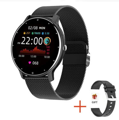 LIGE ZL02 Smartwatch – Touch Screen, Bluetooth Calls, IP67 Waterproof