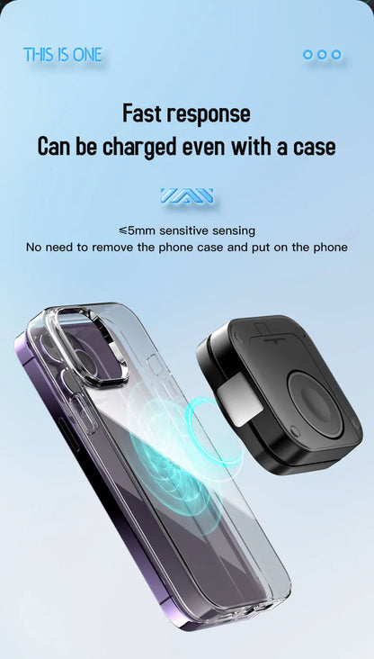Ultimate 3-in-1 Foldable Magnetic Wireless Charger for Apple Devices