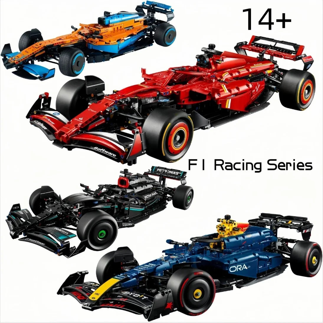 2025 New F1 Racing Series – Build & Play Set